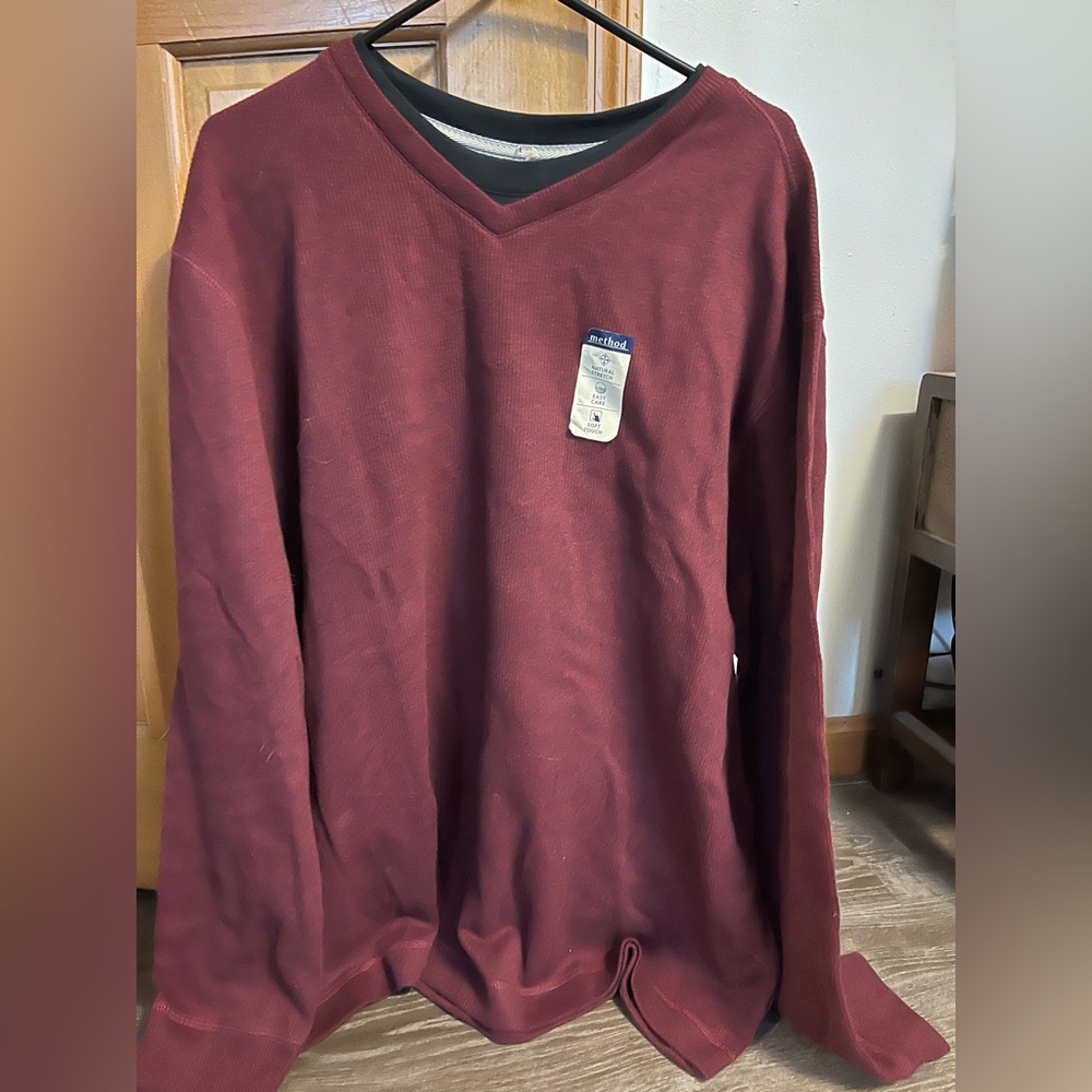 Men’s method long sleeve sweater